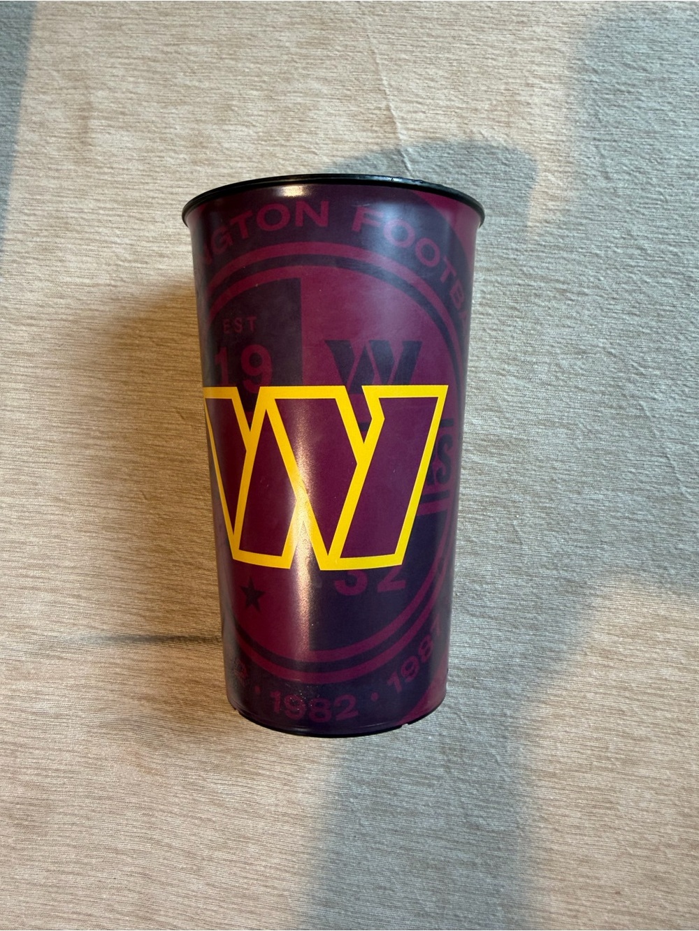 Washington Commanders NFL Football Souvenir Stadium Beverage Cups - Picture 2 of 3